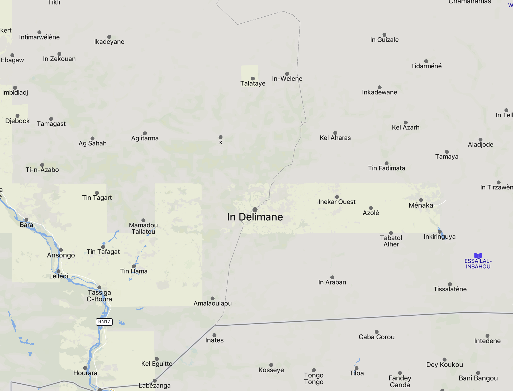 TRAC Incident Report: Suspected Islamic State Greater Sahara (ISGS) Militants Led an Armed Assault Against Coordination for Azawad Movement's (CAM) Militants in In Delimane, Menaka Region, Mali - 20 February 2024